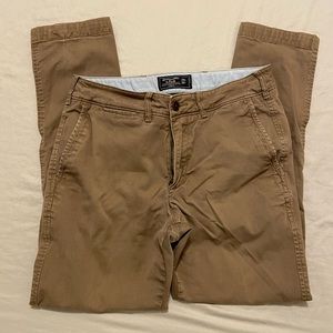 A&F Rustin Athletic Skinny Stretch Chinos 29x30